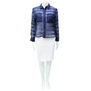 Rails Cameron Button Up Top NWT